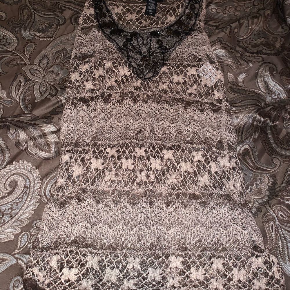 Aeropostal netted casual tank NWOT